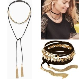 Stella & Dot Eliza Fringe Necklace